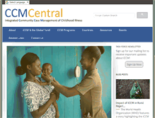 Tablet Screenshot of ccmcentral.com